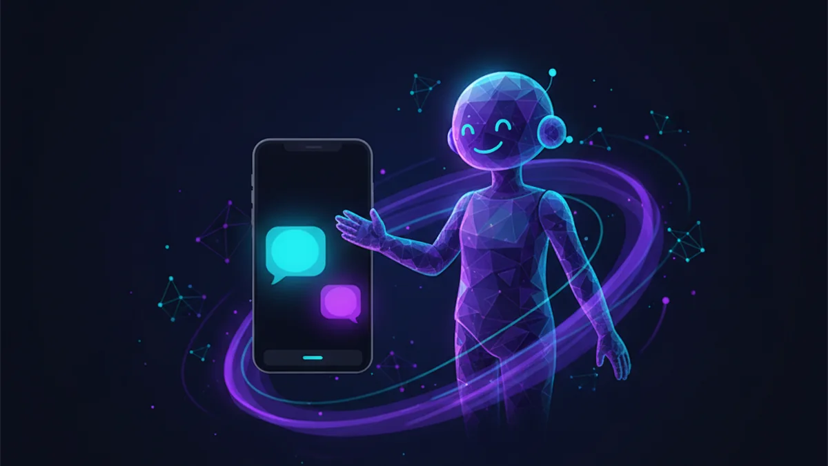 Beautiful AI chatbot assistant interface for Chatbots.me and AI Chat