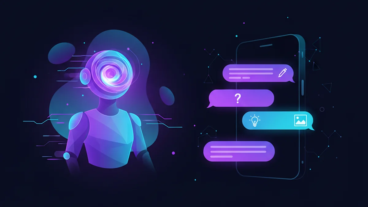 AI Chat online AI chatbot tool visual for Chatbots.me